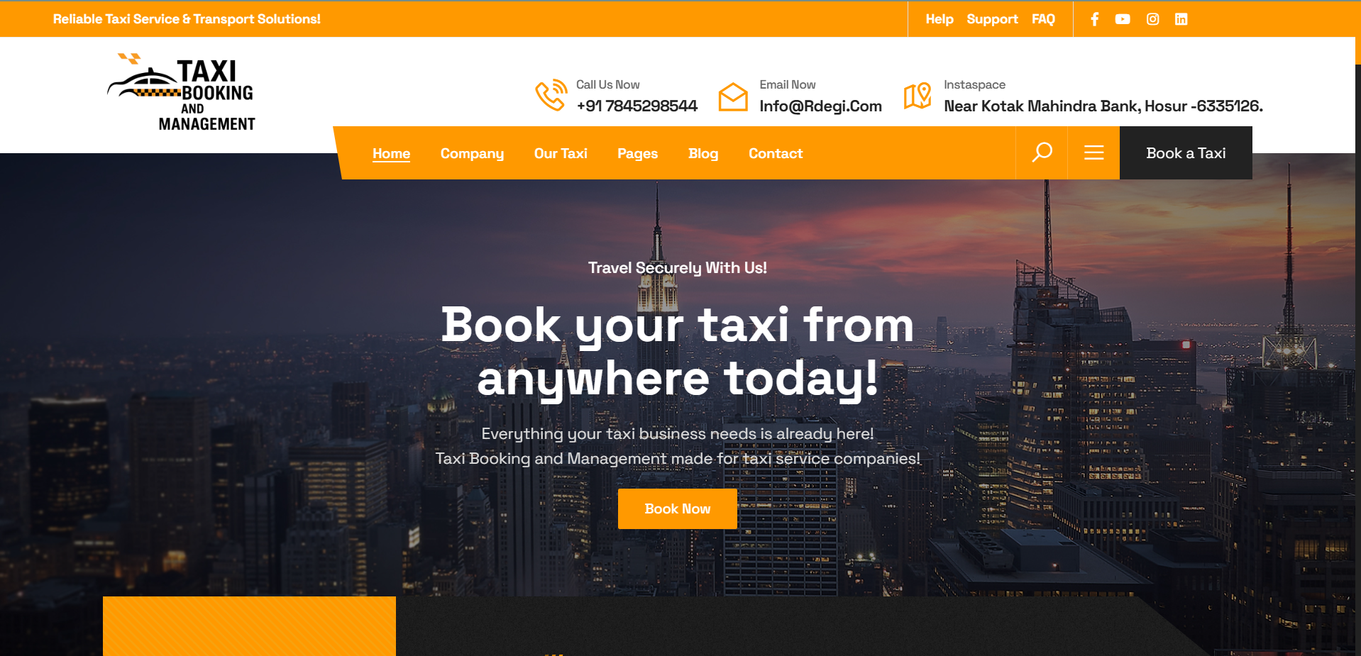 Taxi Booking