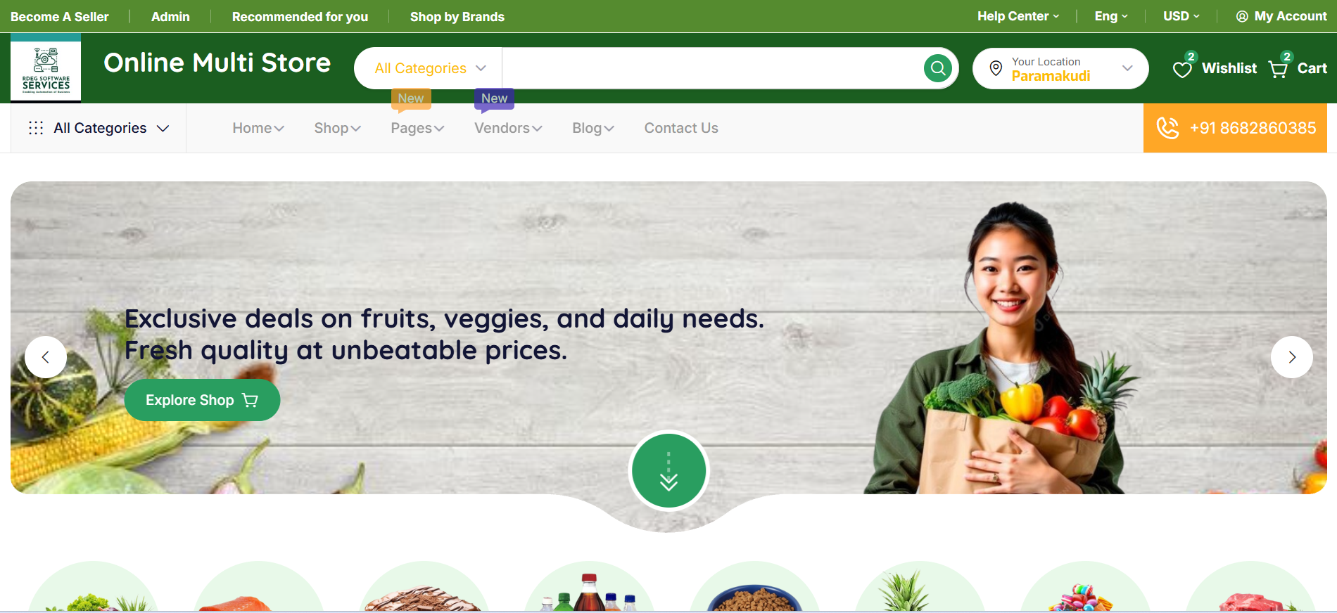 Software Development and Support services